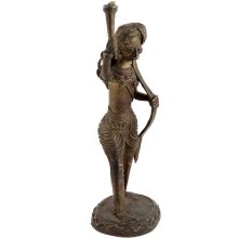 A Tribal Male Figure Standing For Office Gifting