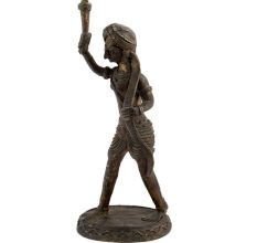 A Tribal Male Figure Standing For Office Gifting