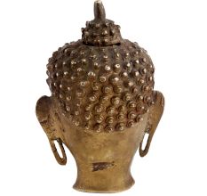 Brass Budha Head From Bihar To Offer Peace And Blessings