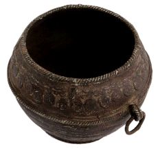 Brass Rice Measurement From Orissa Vintage Collection