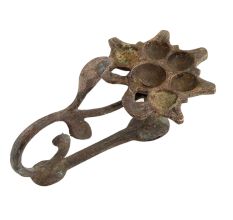 Brass Vintage Used A Small Arti Lamp With Handle