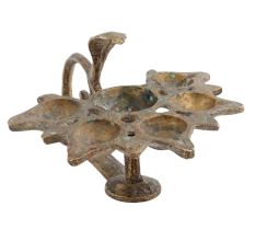 Brass Vintage Used A Big Arti Lamp With Handle