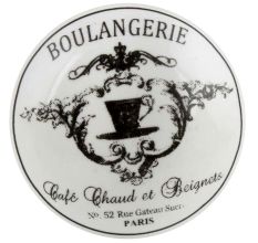 Boulangerie Paris Flat Ceramic Cabinet knobs