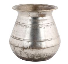 Vintage Holy Water Pots In Silver Shade