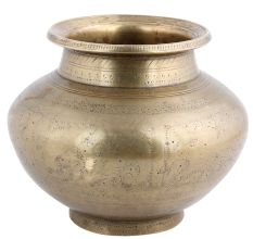 Vintage Holy Water Pots In Golden Shade