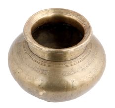 Vintage Holy Water Pots In Golden Shade