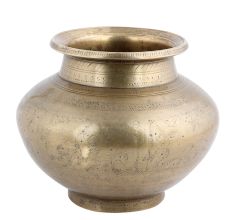 Vintage Holy Water Pots In Golden Shade