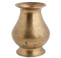 Holy Water Pot Plain In Brass