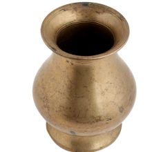 Holy Water Pot Plain In Brass