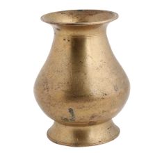 Holy Water Pot Plain In Brass