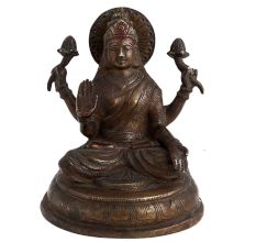 Sitting Goddess Laxmi Figure For Gifting Purpose