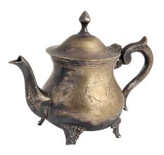 Teapot In English Art For Kitchen Decor
