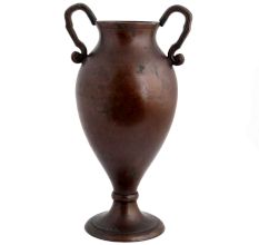 Vintage Flower Pot In English Art Plain