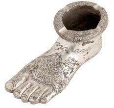 Ashtray Nickel-plated Like Shoes
