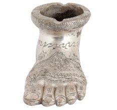 Ashtray Nickel-plated Like Shoes