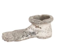 Ashtray Nickel-plated Like Shoes