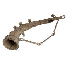 Vintage Tribal Art Bugle