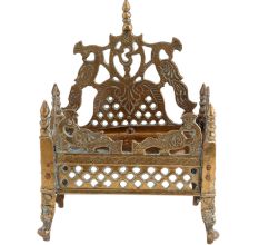 Krishna Bed with Jalli Work With Intricate Carving