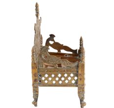 Krishna Bed with Jalli Work With Intricate Carving