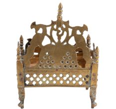 Krishna Bed with Jalli Work With Intricate Carving