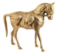 Standing Horse With Carving- Decorate your space