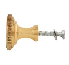Handmade Round Golden Champagne Door Knob