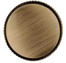 Handmade Brownish Golden Solid Brass Round Cabinet knob