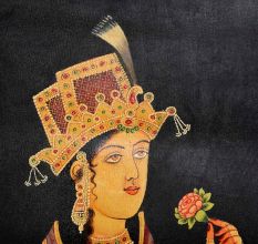 Handmade Painting Of Mughal Princess