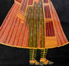 Handmade Painting Of Mughal Princess