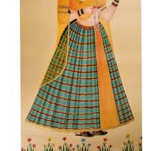 Canvas Mughal Painting Of Empress Jahanara Begum