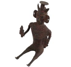 Fine Tribal Sitting Male Figure