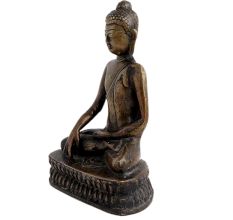 Handmade Brown Brass Buddha God Statue