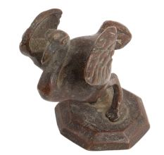 Handmade Brown Brass Flying Bird Statue  Home Decoration
