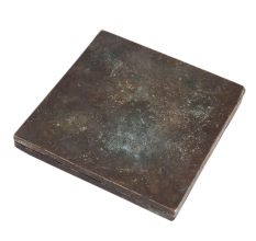 Handmade Brown Brass Storage Box