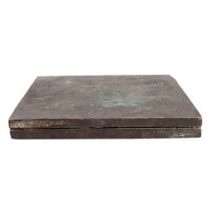 Handmade Brown Brass Storage Box