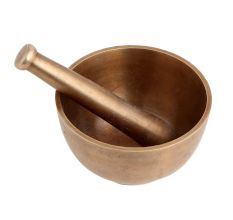 Handcrafted Brown Brass Drinking Lota Or Tumbler