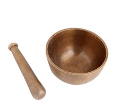 Handcrafted Brown Brass Drinking Lota Or Tumbler
