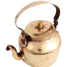 Handmade Brown Copper Kettle Tea Pot
