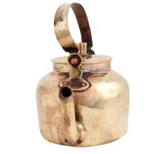 Handmade Brown Copper Kettle Tea Pot