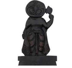 Wooden Narsingh Vishnu Statue
