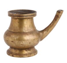 Handmade Traditional Golden Brass Kindi Pot