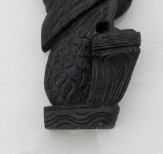 Wooden Welcome Peacock Statue