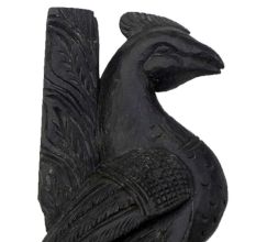 Wooden Welcome Peacock Statue