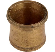 Handmade Antique Golden Brass Panchpatra Cup