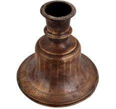 Handmade Brown Patina Brass Hookah Base