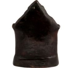 Handmade Black Brass Ganesha Idol In Temple Wall Hanging