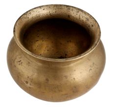 Copper Antique Pot Plain For Pooja Room Decor