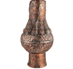 Copper Crafted Jug With Incredible Artwork And Patterns