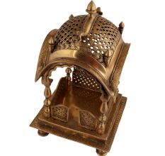 Brass Crafted Temple Decor Small For Home And Pooja Room