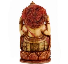Ganesh Hand-painted Handmade Statue For Health And Prosperity